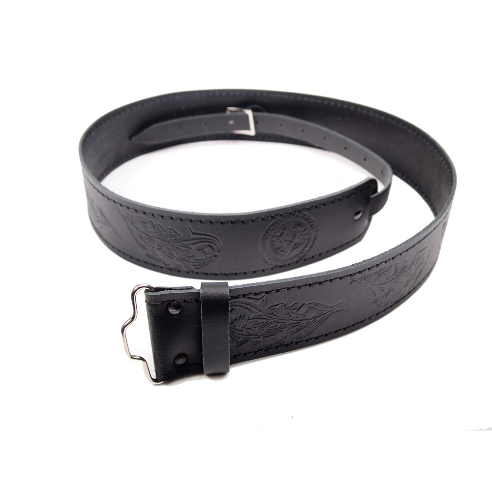 Belt with Thistles