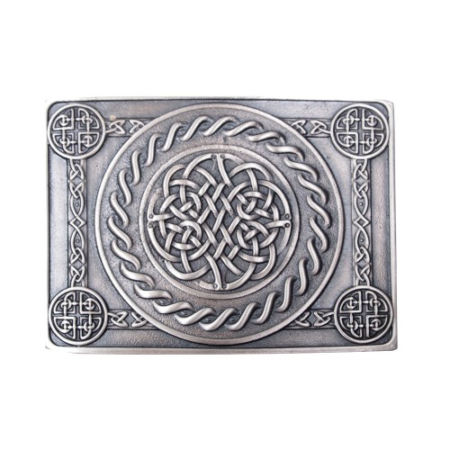 Belt Buckle with Celtic Knot
