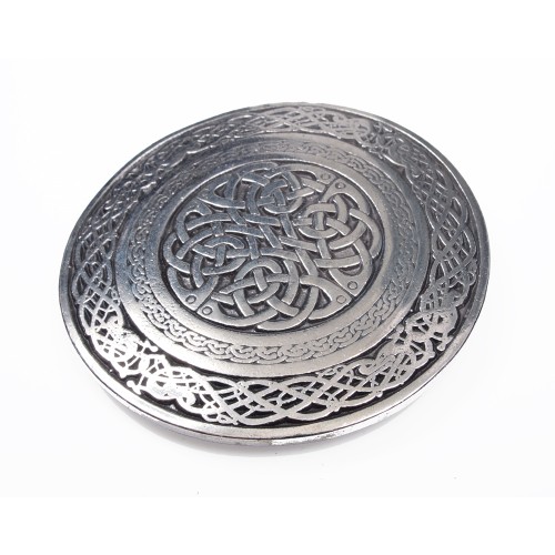 Belt Buckle with Celtic Knots