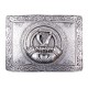 Belt Buckle with Irish Harp