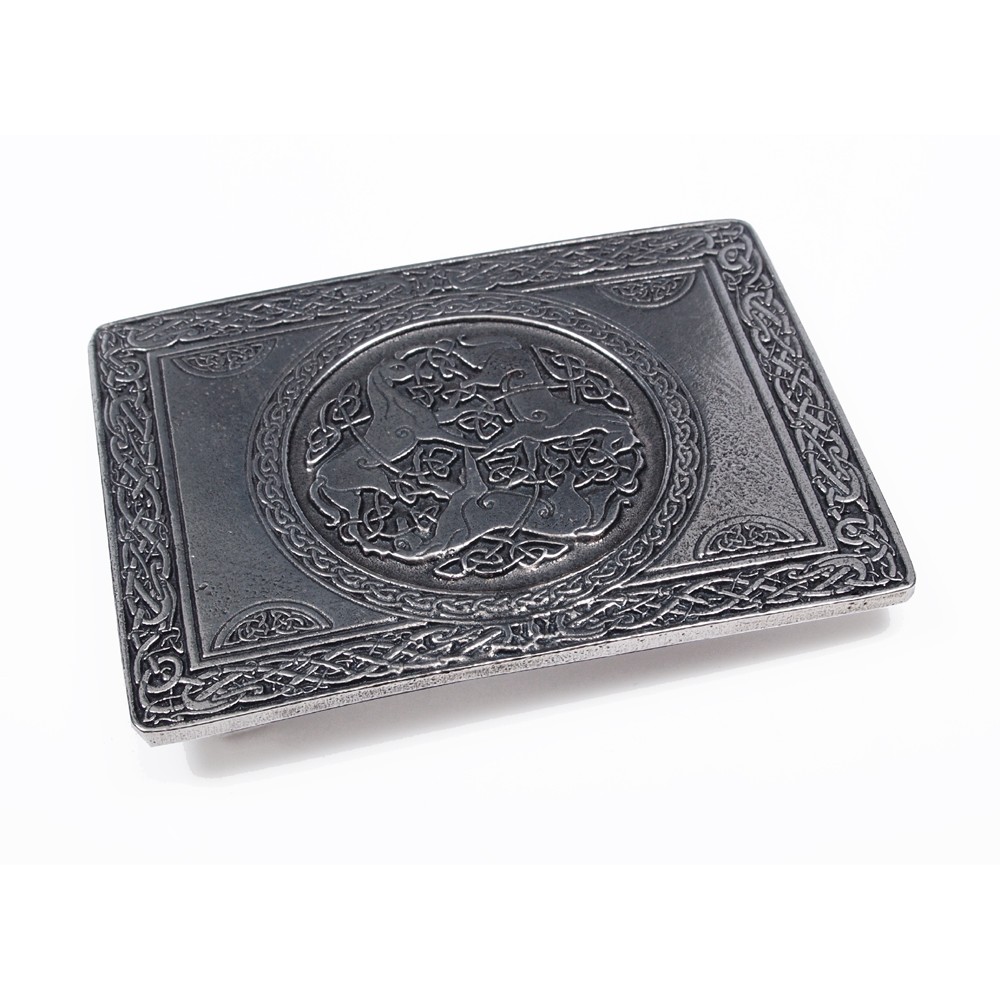 Belt Buckle with Inverurie Horses