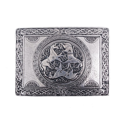 Belt Buckle with Inverurie Horses