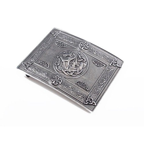 Belt Buckle with Kelpie (Celtic Water Horse)