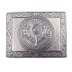 Belt Buckle with Thistle