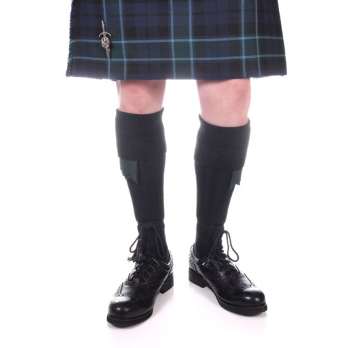 Black Kilt Hose