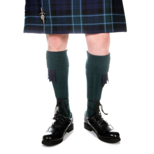 Bottle Green Kilt Hose