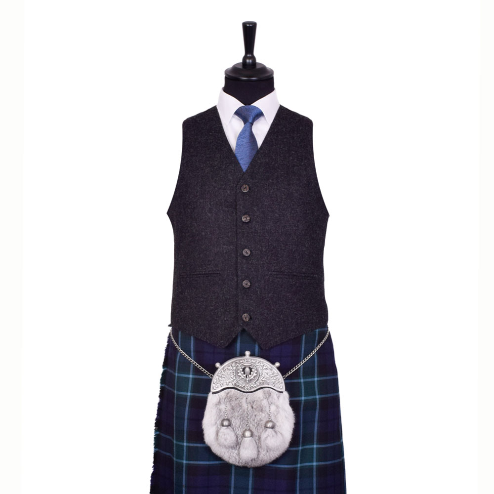 Charcoal Tweed Jacket