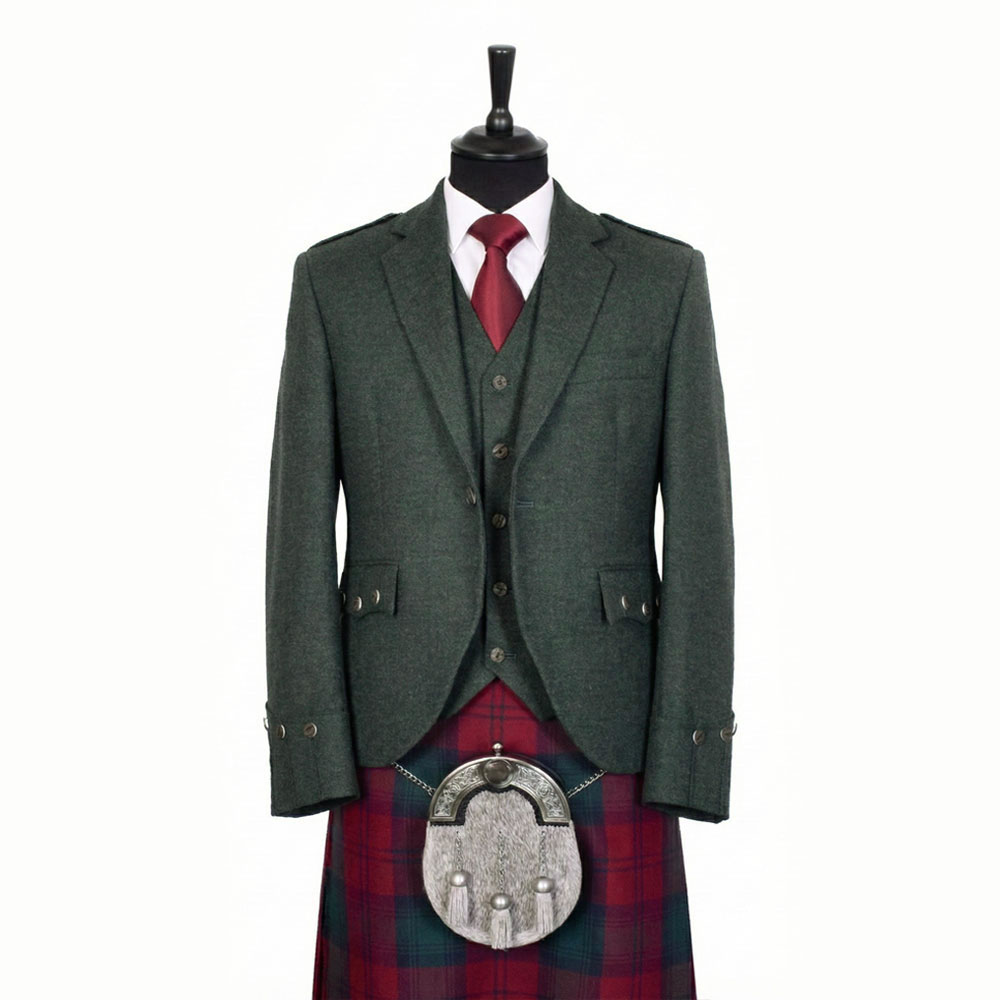 Huntly Green Tweed Jacket