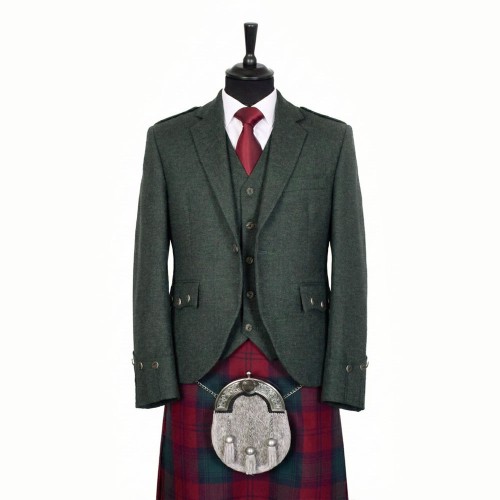 Huntly Green Tweed Jacket