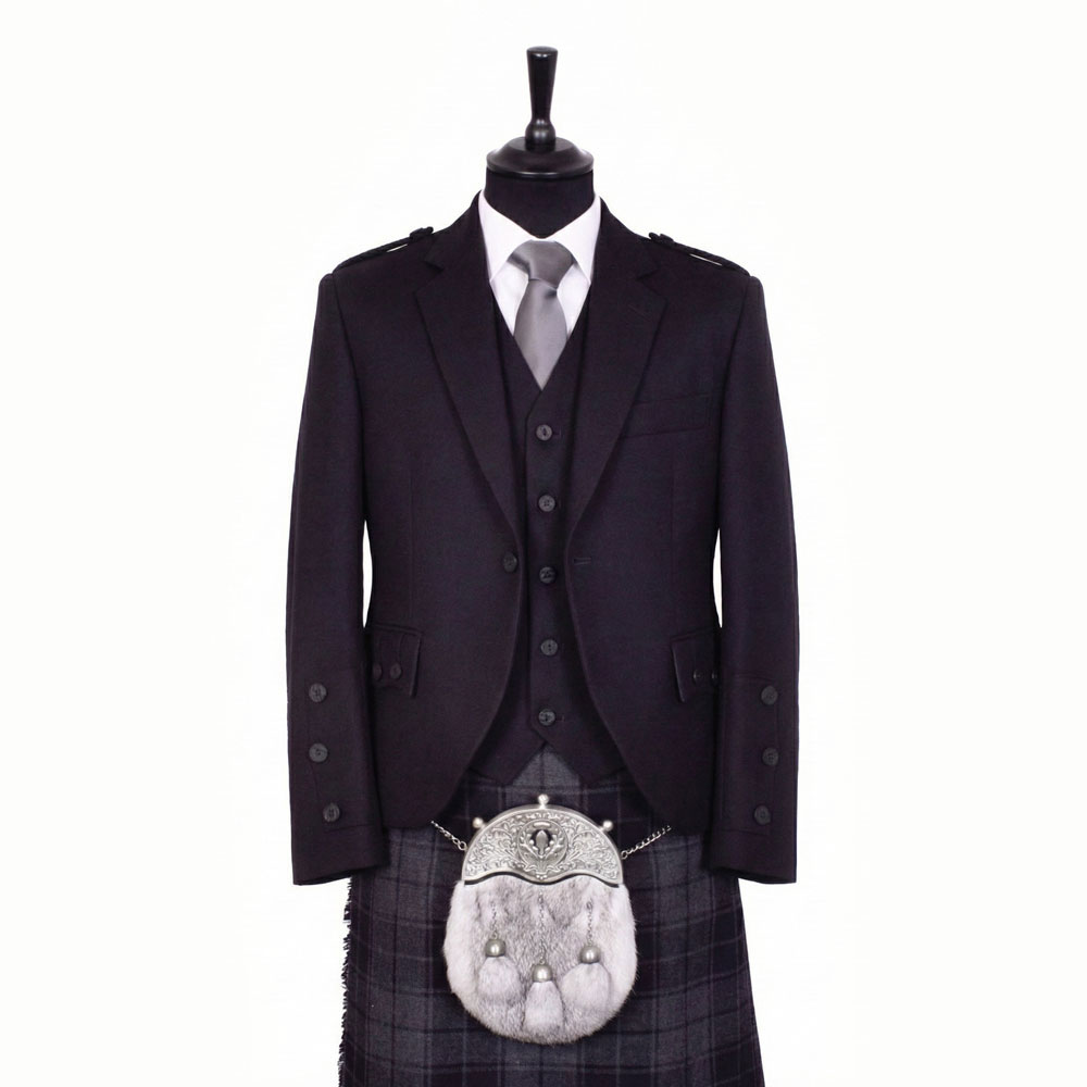 Black Arrochar Braemar Jacket