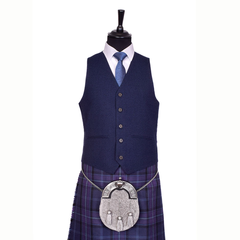 Navy Blue Arrochar Tweed Jacket