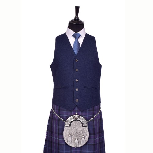 Navy Blue Arrochar Tweed Jacket