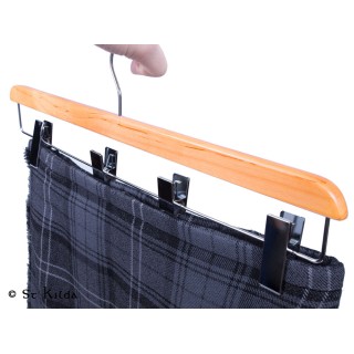 Heavy Duty Wide 4 Clip Kilt Hanger 3 Pack | SHEIN A