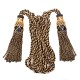 Heritage Black and Gold Silk Bagpipe Cords
