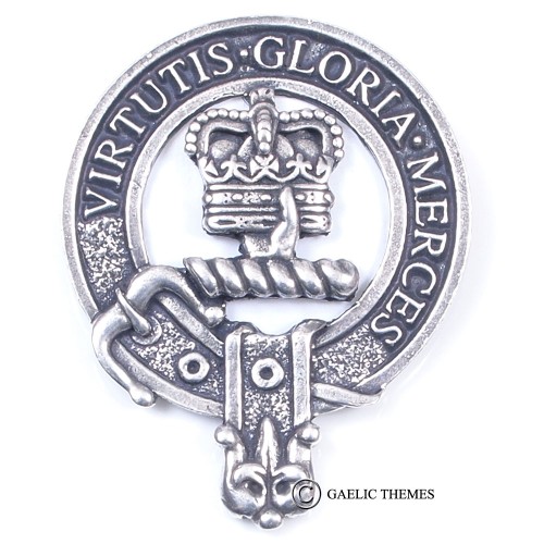 Clan Crest Cap Badge
