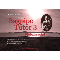 Bagpipe Tutor Book 3 By Robert Wallace